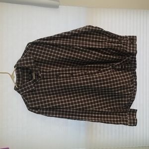 EUC Mens Button Down Long Sleeve Shirt